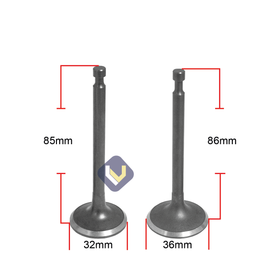 Valvula Admision Y Escape Para Motor Gx420 - 0