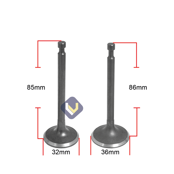 Valvula Admision Y Escape Para Motor Gx420