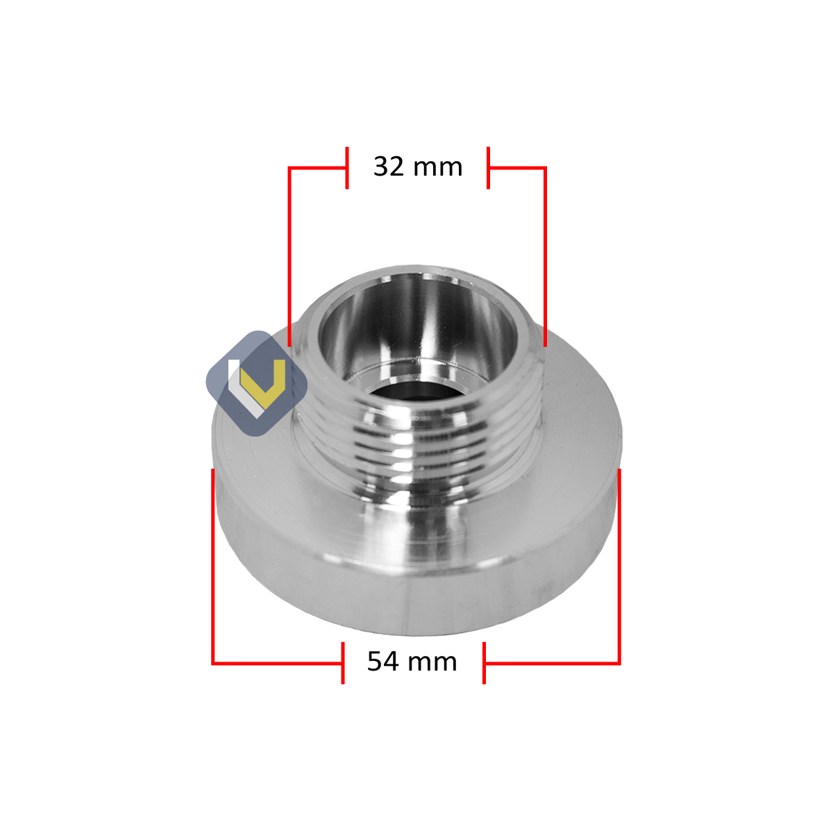 Tuerca Storz He 1" Aluminio