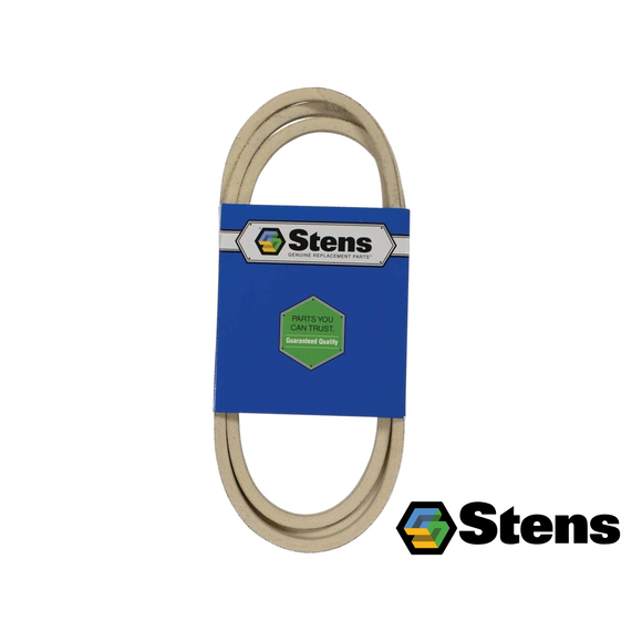 Correa de transmisión revestida Stens de 84 1/2 x 1/2 pulgadas compatible con Husqvarna 532140218 para tractor cortacésped