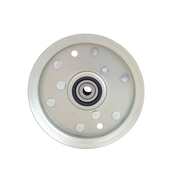 Polea plana metálica Stens compatible con John Deere D18314 y TCA22982 de 4 11/16 pulgadas