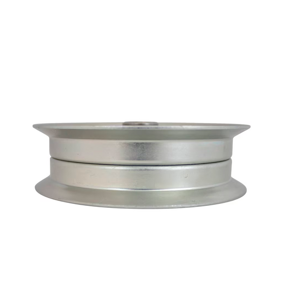 Polea plana metálica Stens compatible con John Deere D18314 y TCA22982 de 4 11/16 pulgadas