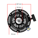 Tapa Arranque Compatible con Motor CH440-6