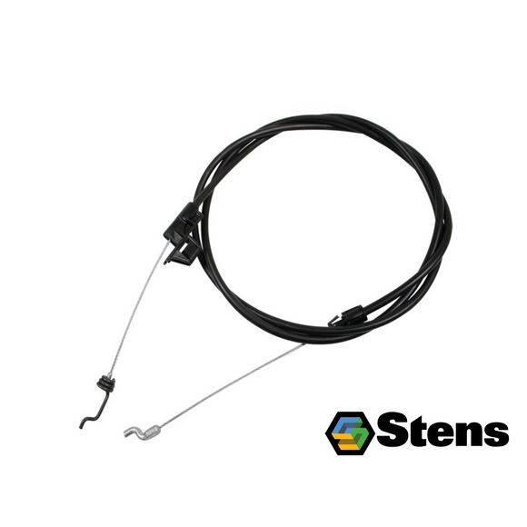 Cable de transmisión Stens compatible con Husqvarna 588479201, largo 67 1/2 pulgadas, funda 57 pulgadas y extremos de resorte y Z