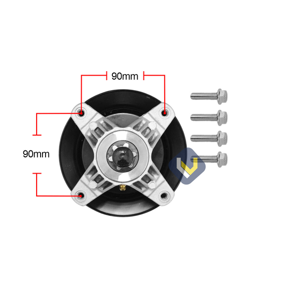 Torreta Completa Compatible con Tractor (MTD 618-04822)