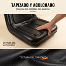 Asiento Universal para Tractor y Maquinaria con Respaldo y Doble Ajuste-6