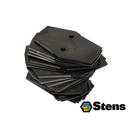 Juego de 26 cuchillas Stens para verticortadora y resembradora Classen 100310, medidas de 4 1/2 x 3 pulgadas