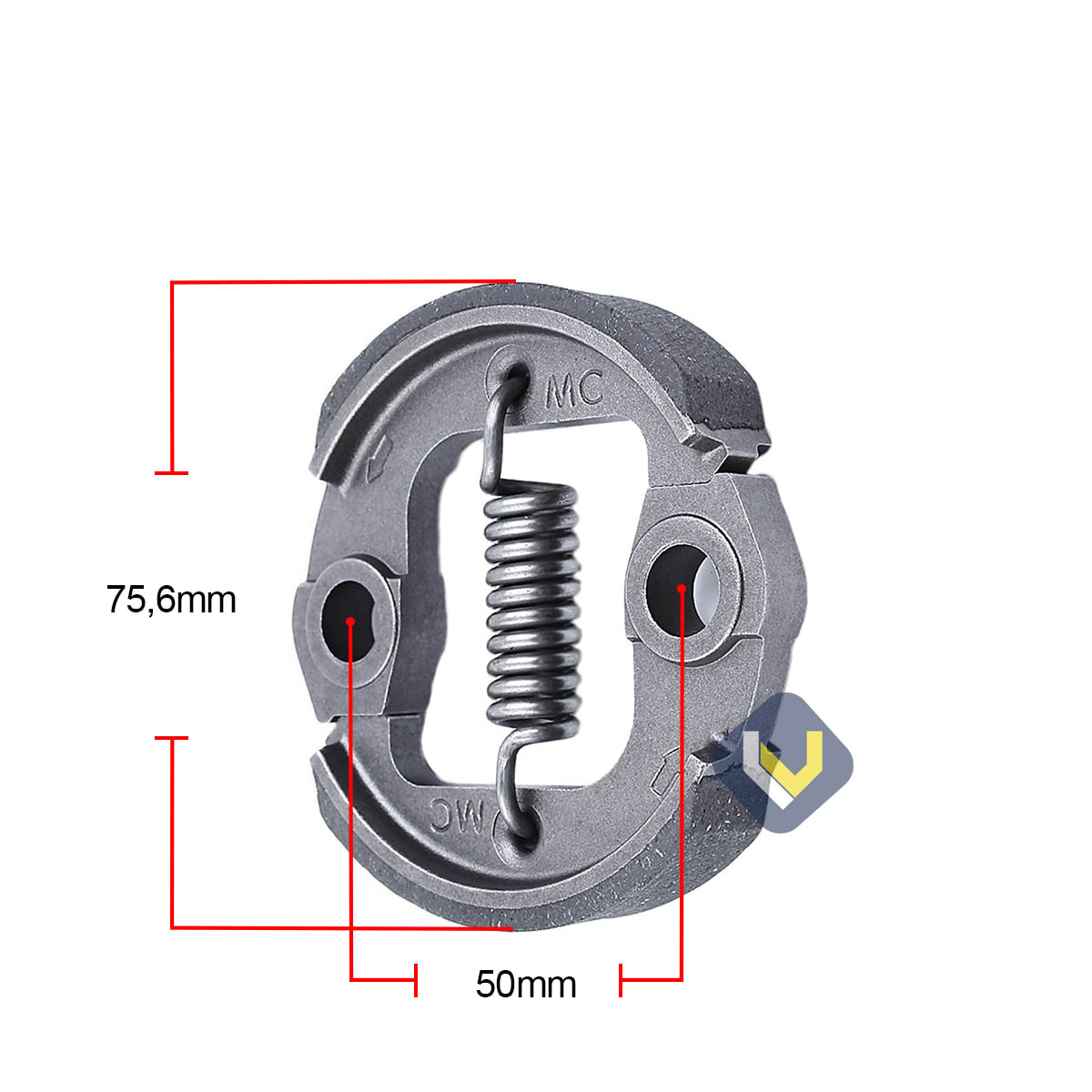 Embrague Para Desmalezadora China 33CC 43CC 52CC II