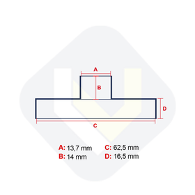 Tambor Para Motosierra 350 3/8 "7 - 0