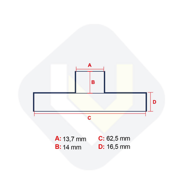 Tambor Para Motosierra 350 3/8 "7 - 0