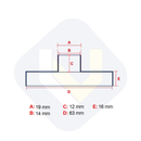 Tambor + Piñon Para Motosierra 137-2