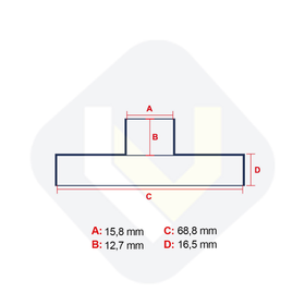 Tambor Para Motosierra 51 325 "7 - 0