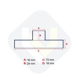 Tambor Para Motosierra Ms381 3/8 "7 - 0