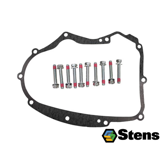 Kit de empaquetaduras de cárter Stens compatible con Briggs & Stratton 594195 y 591911, con elementos de fijación para montaje