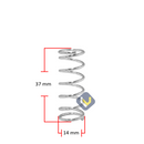 Resorte Cabezal 25-2-3