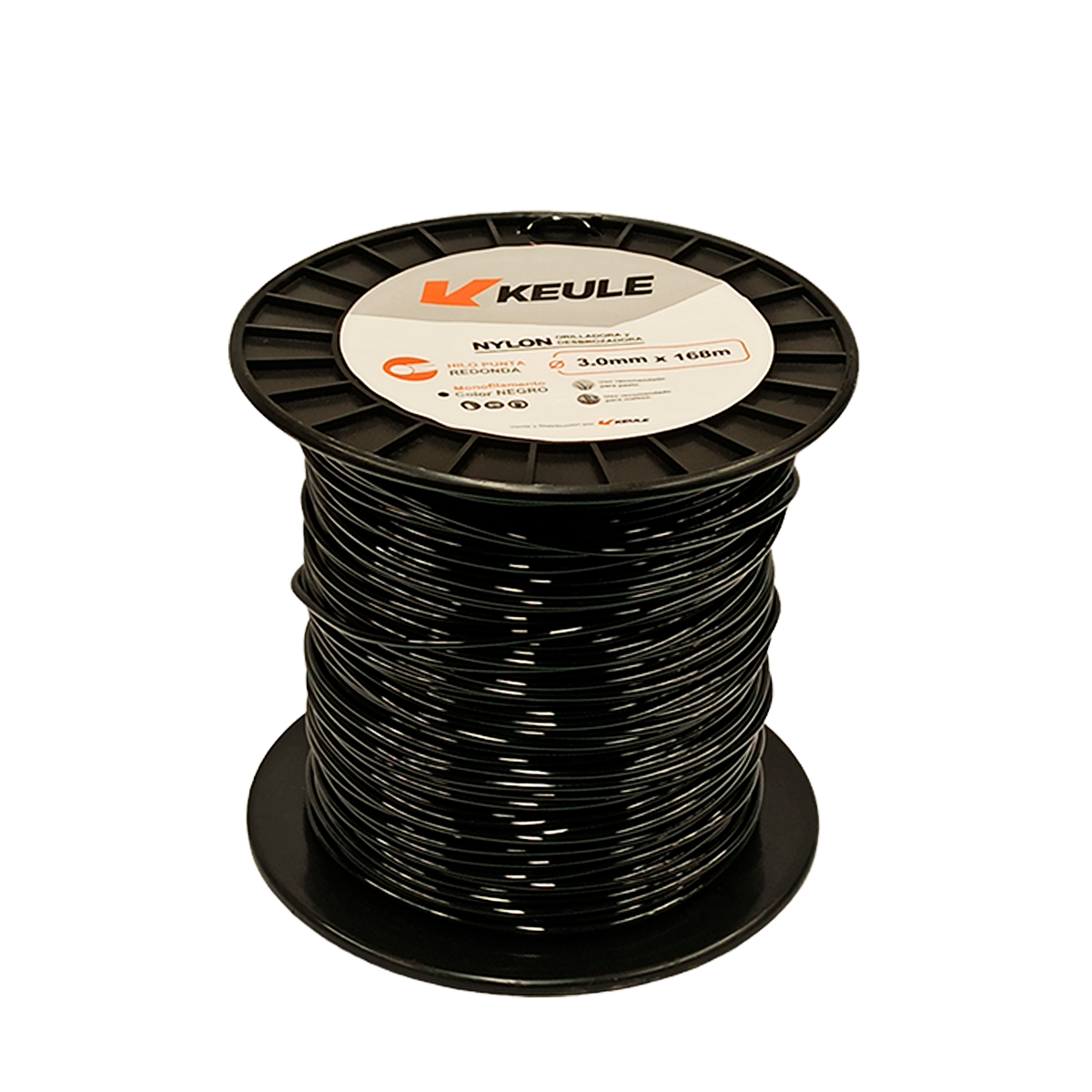 Rollo Nylon Redondo 3.0mm 168 Metros - 0