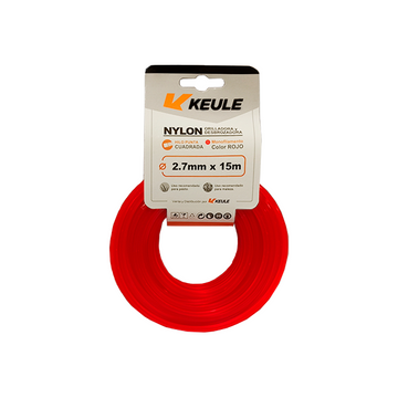 Rollo Nylon Cuadrado 2.7mm 15 Metros