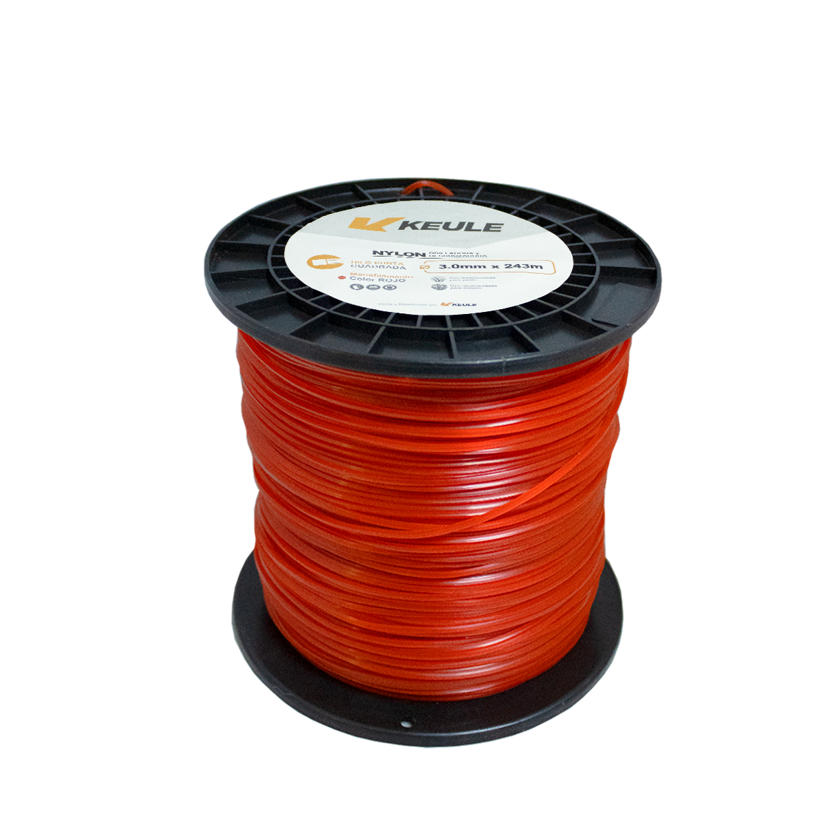 Rollo Nylon Cuadrado 3.0mm 243 Metros - 0