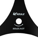 Cuchilla 3 Puntas (300mm x 25.4mm x 3.0mm)-3