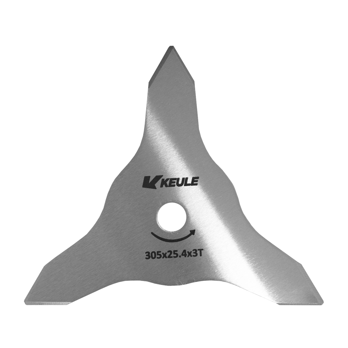 Cuchilla 3 Puntas Silver (300mm x 25,4mm x 3.0mm)