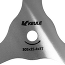 Cuchilla 3 Puntas Silver (300mm x 25,4mm x 3.0mm)-3