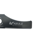 Cuchilla Keule de 2 puntas doble uso para desmalezadora de 325 mm de diámetro, 2,2 mm de espesor y agujero central de 1 pulgada