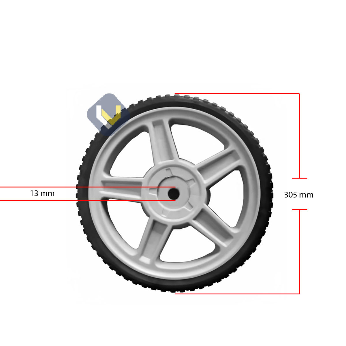 Rueda 12" Trasera