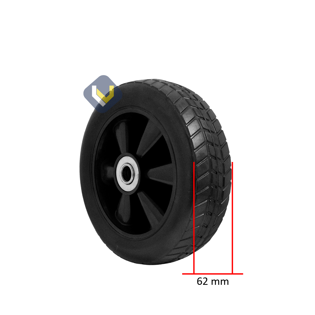 Rueda 8" Heavy Duty