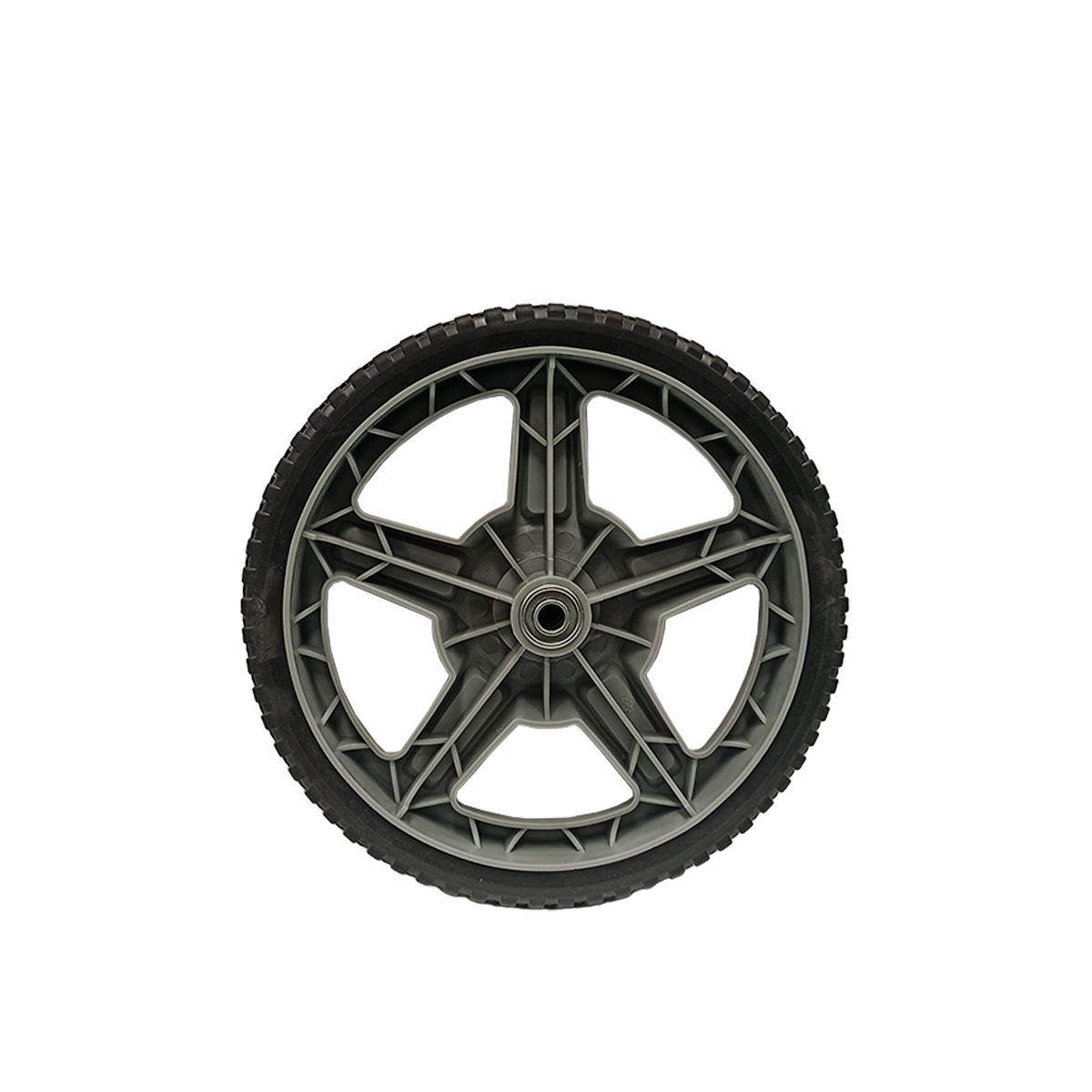 Rueda 12" Trasera Con Rodamiento