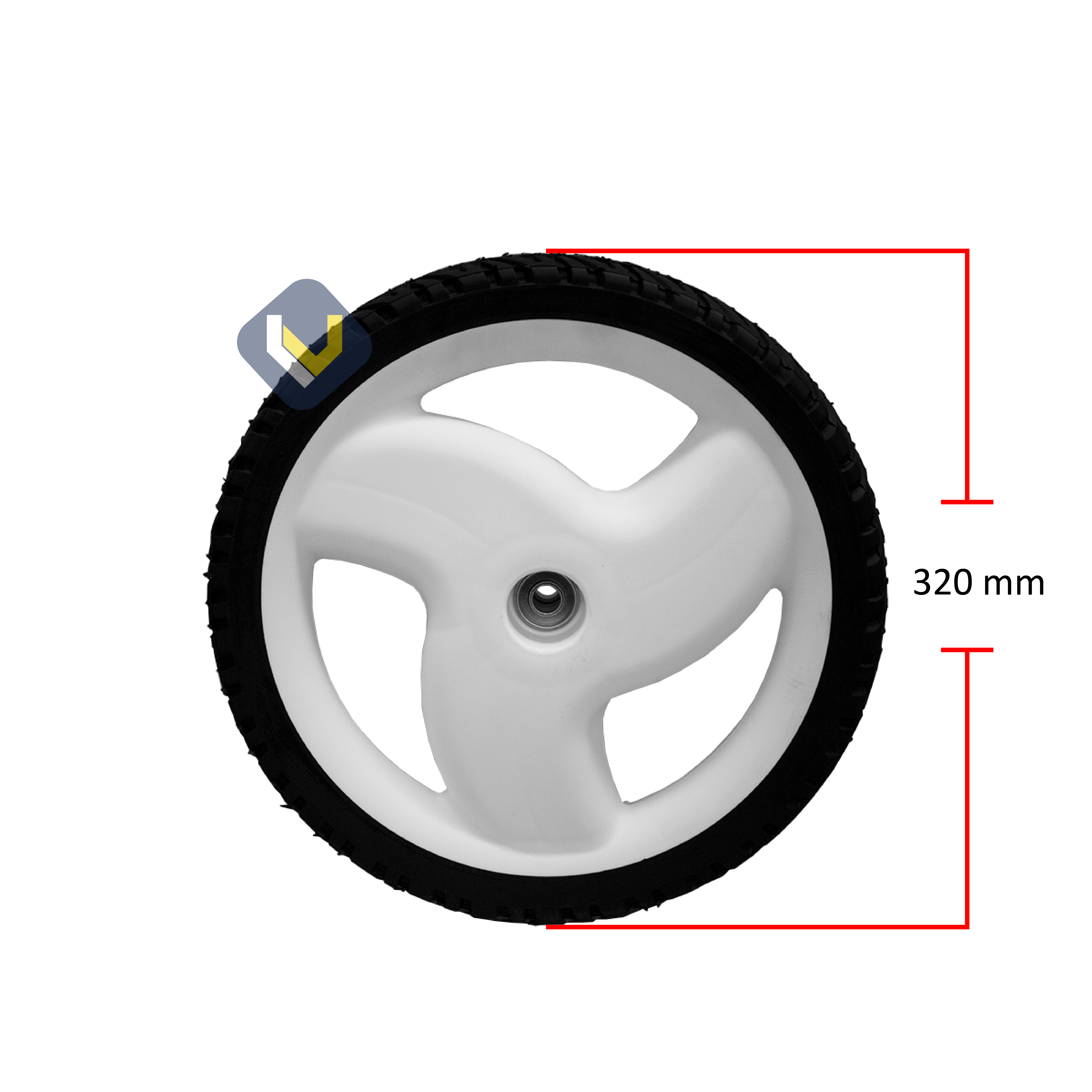 Rueda 12" Trasera Compatible Con 105-1816