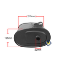 Escape Silenciador Para Generador 2KW - 3KW-5