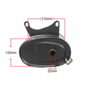 Escape Silenciador Para Generador 4KW - 8KW-4