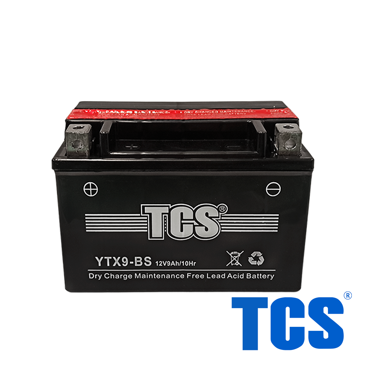 Bateria Tcs YTX9-BS 8 Amp