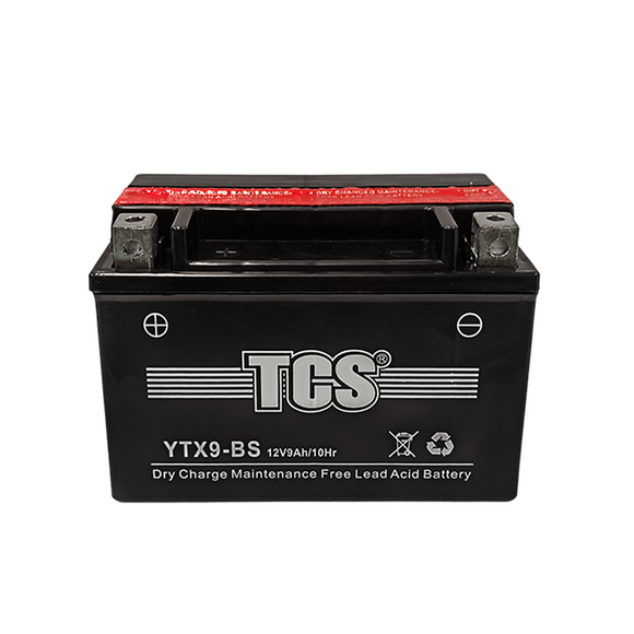 Bateria Tcs YTX9-BS 9 Amp