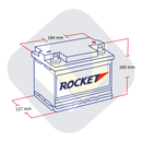 Bateria Rocket 39U1R-270RK 26 AH-4