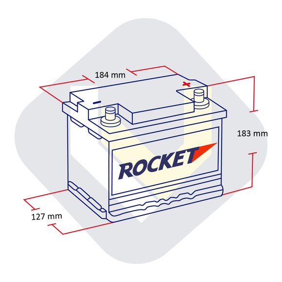 Bateria Rocket 39U1R-270RK 26 AH