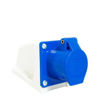 Enchufe Industrial Hembra Sobrepuesto 2P+T 16A 220V - 0
