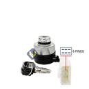 Chapa Contacto Encendido Generador 6 Pines-4