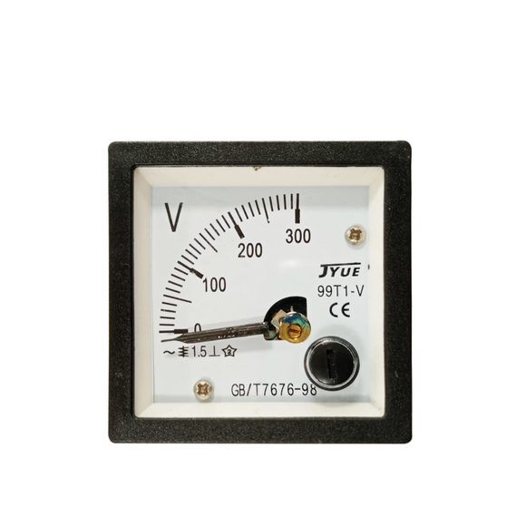Voltímetro Análogo De 0 - 300v Dc II