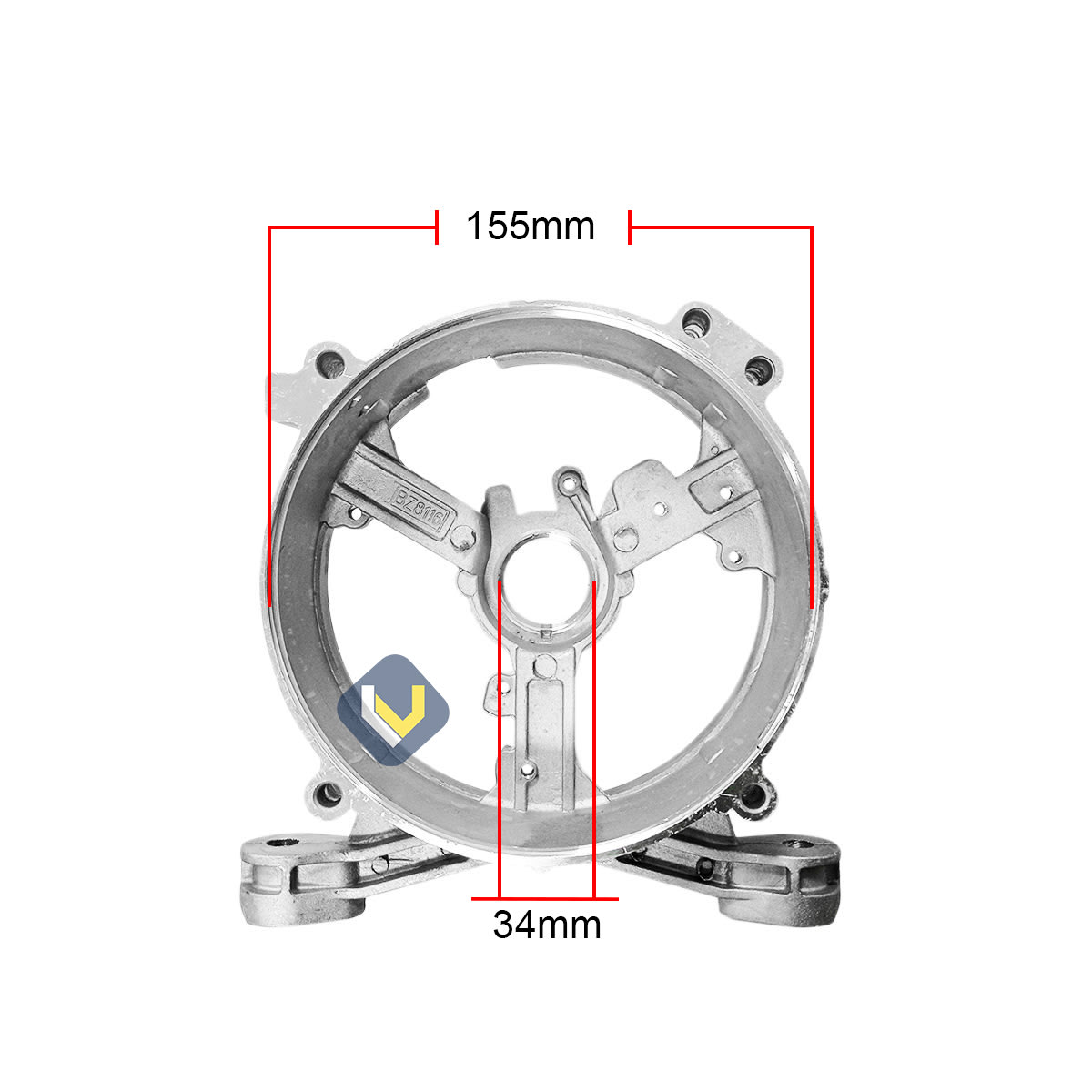 Tapa Estator Para Generador 2KW - 3KW