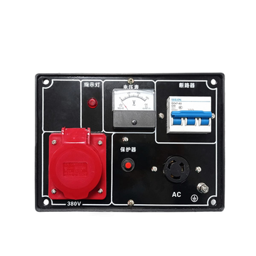 Panel De Control Generador Trifasico