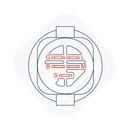 Chapa Tractor Cortacesped 5 Pines 3 Posiciones-5