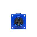 Enchufe Industrial Hembra Embutida 2P+T 16A 220V-3