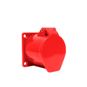 Enchufe Industrial Hembra Embutida 3P+N+T 16A 380V - 0