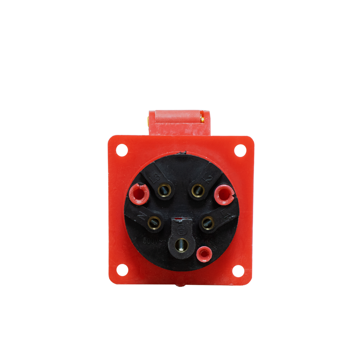 Enchufe Industrial Hembra Embutida 3P+N+T 16A 380V