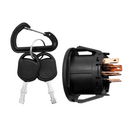 Chapa Tractor Cortacesped 7 Pines 3 Posiciones-3