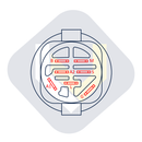 Chapa Tractor Cortacesped 7 Pines 3 Posiciones-5
