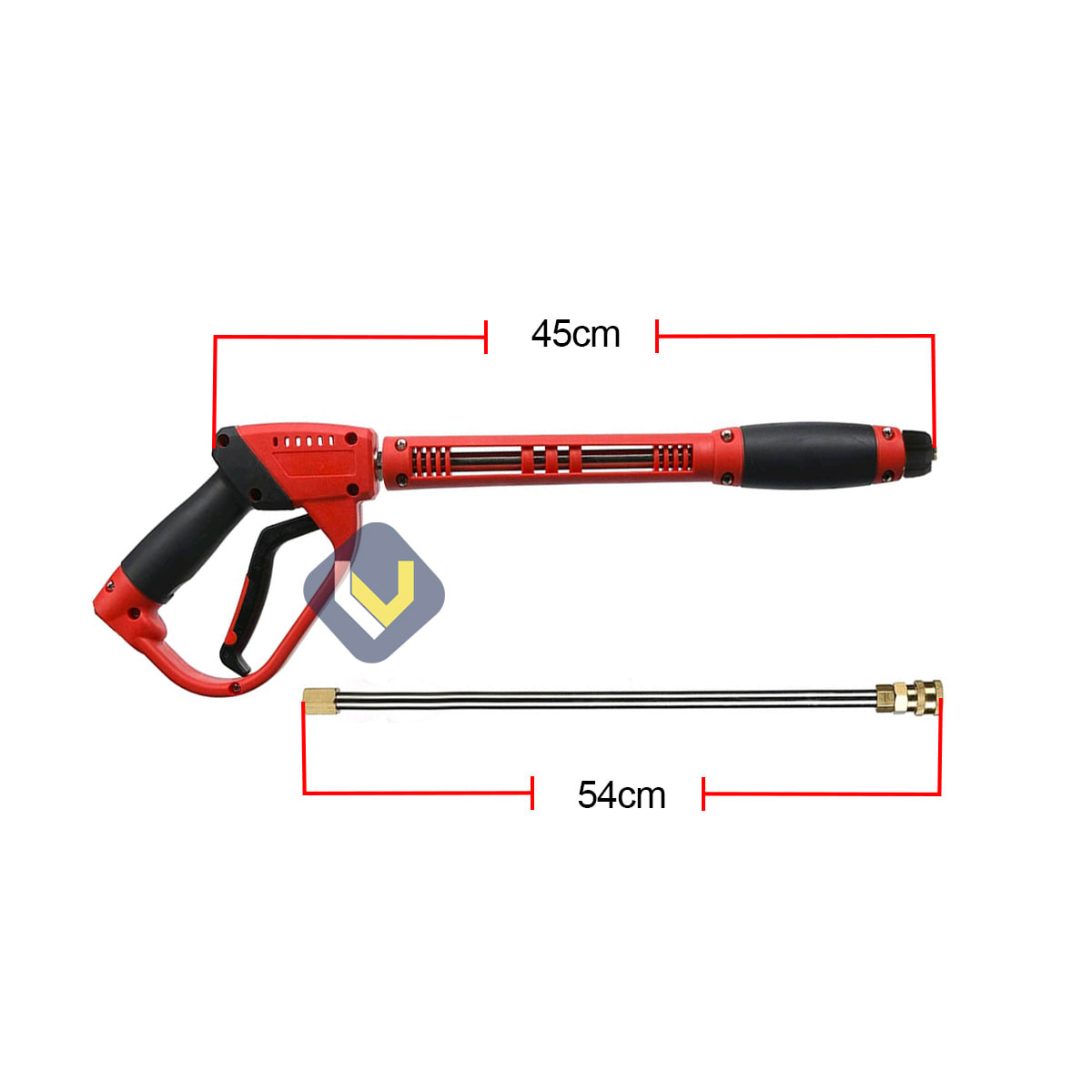 Pistola Hidrolavadora 5000 Psi 345 Bar