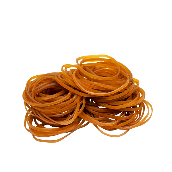 Banda Elástica De Caucho Amarilla Para Billetes 500gr