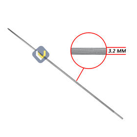 Lima Redonda 1/4" 3.2 mm Keule (12 Unds) - 0